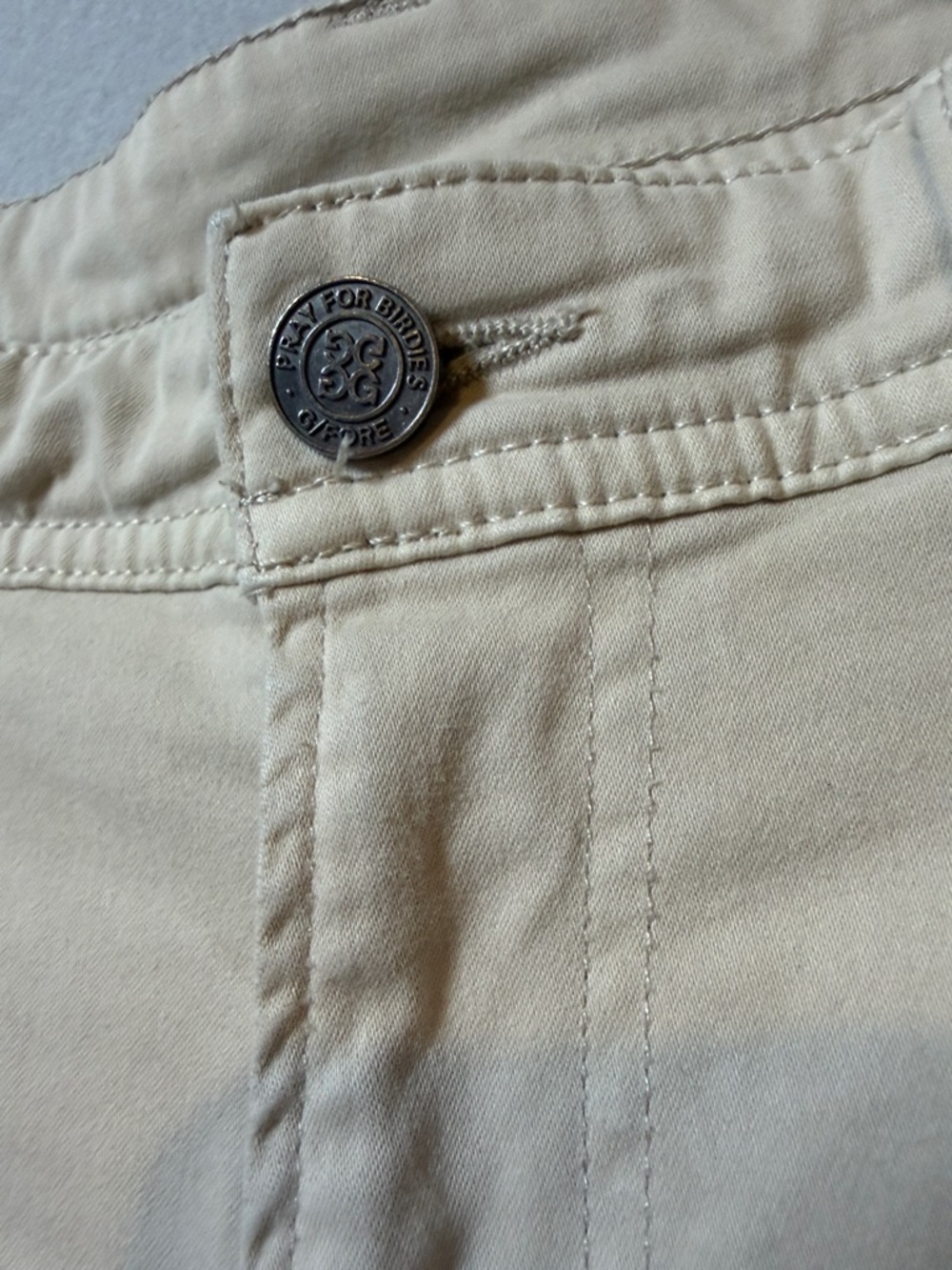 G/FORE Beige Performance Golf Pants - Picture 4 of 7